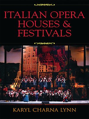 cover image of Italian Opera Houses and Festivals